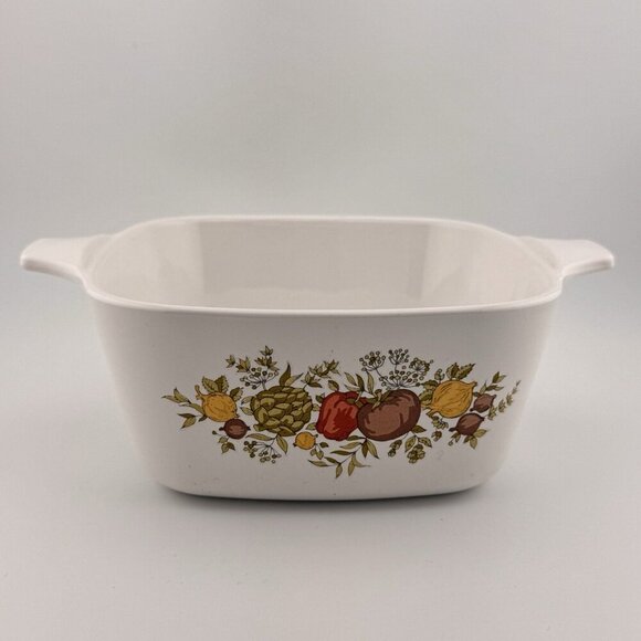Vintage Corning Ware Spice Of Life P-43-B Casserole Dish 2-3/4 Cup - No Lid - Picture 1 of 7
